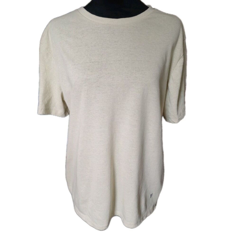 Frye Women's M Soft Green Short Sleeve Crew Neck T-shirt